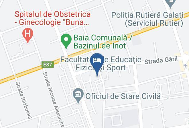 Galati - Hotel Corneliuss Maps