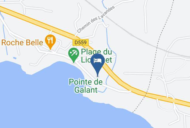 Bouches Du Rhone - Hotel Corniche Du Liouquet Maps