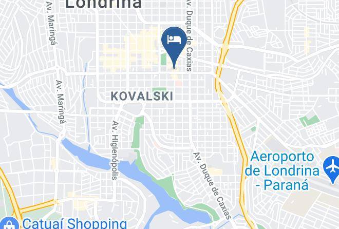 Londrina - Hotel Coroados Maps