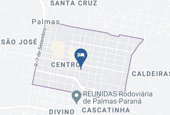Palmas - Hotel Coroados Palmas Maps