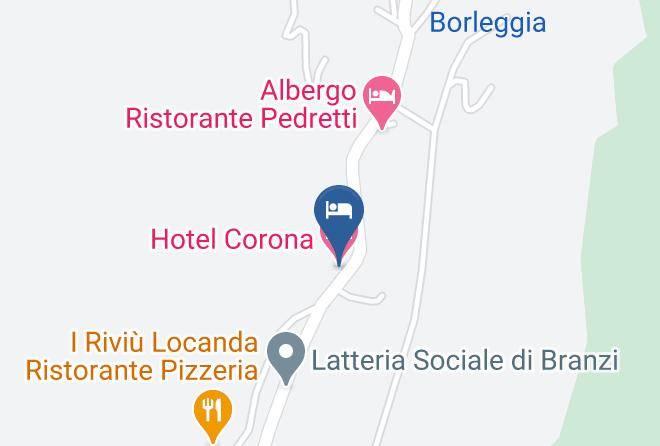 Bergamo - Hotel Corona Maps