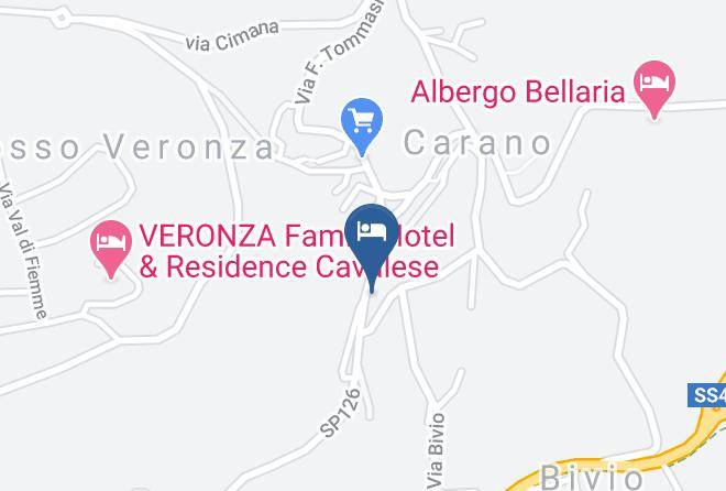 Trento - Hotel Corona Maps