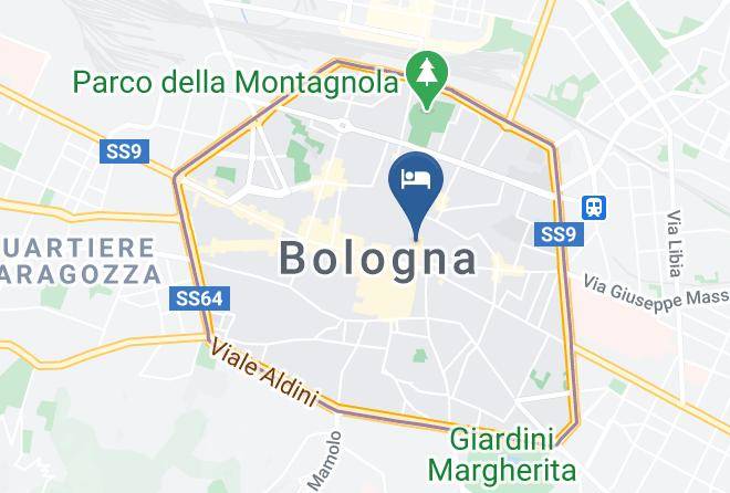 Bologna - Hotel Corona D'oro Maps