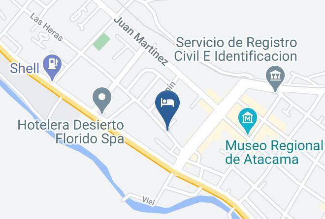 Copiapo Province - Hotel Corona Del Inca Maps