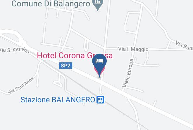 Turin - Hotel Corona Grossa Maps