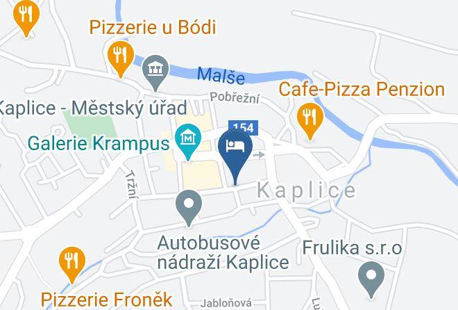 Cesky Krumlov - Hotel Corona Maps