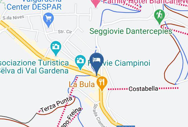 Bolzano - Hotel Corona Krone Maps