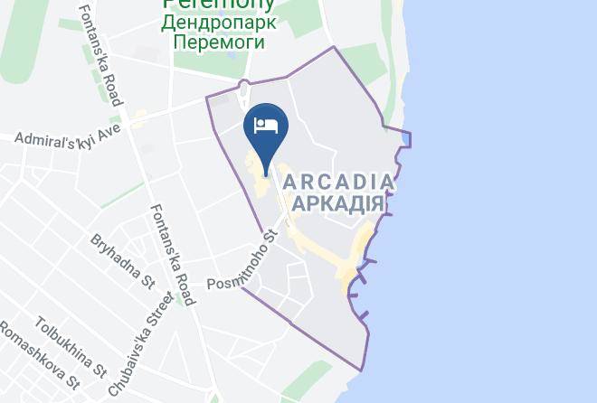 Odesa - Hotel Corona Maps