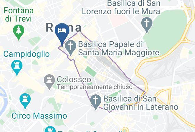 Rome - Hotel Corona Roma Maps