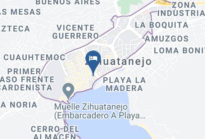 Jose Azueta - Hotel Corona Zihua Maps