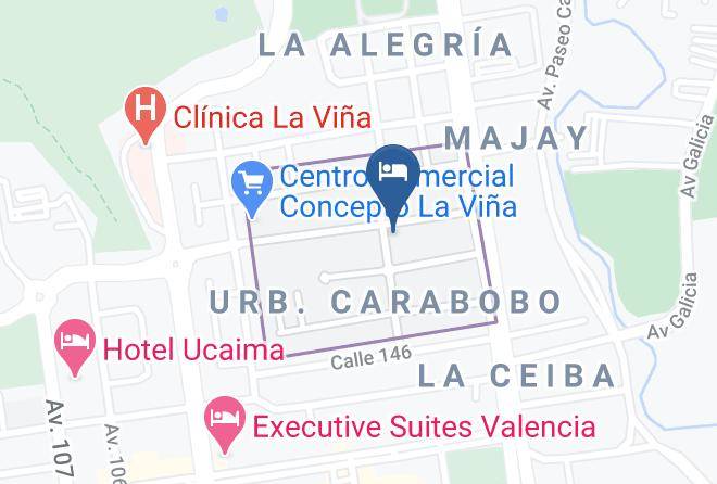 Valencia - Hotel Coronado Suites Maps