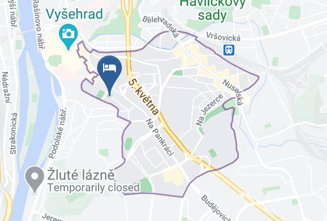 Prague - Hotel Coronet Maps