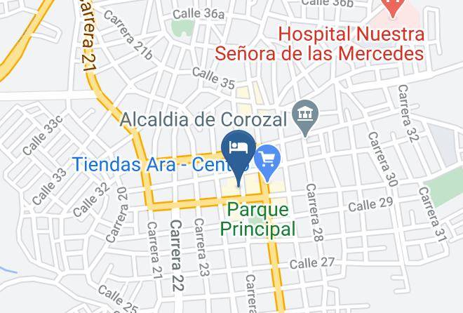 Corozal - Hotel Corozal Plaza Maps