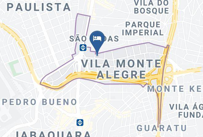 Sao Paulo Vila Da Saude - Hotel Corpo Dourado Maps