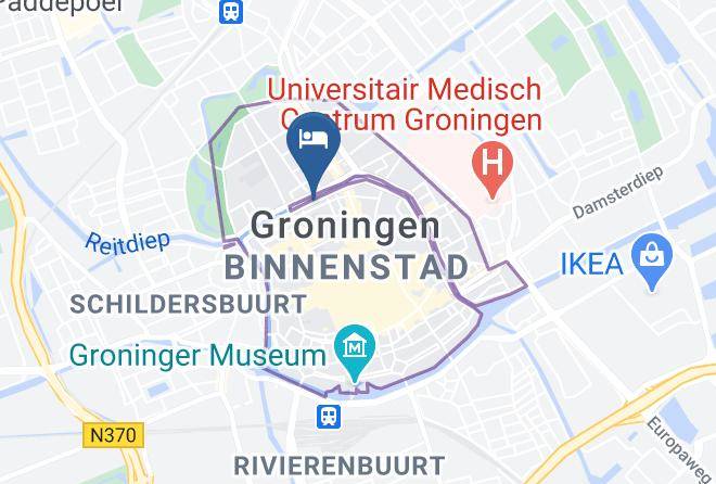 Groningen Groningen Centrum - Hotel Corps De Garde Maps