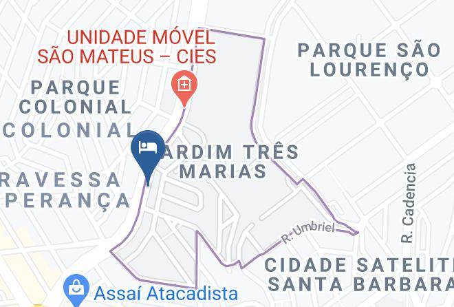 Sao Paulo Sao Mateus - Hotel Corpus Maps