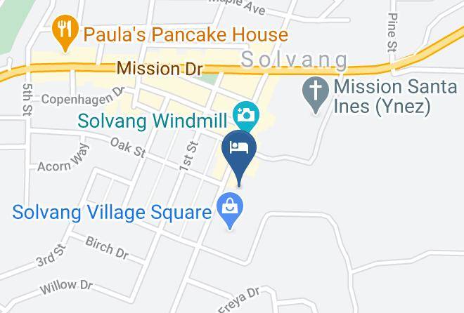 Santa Barbara - Hotel Corque Maps