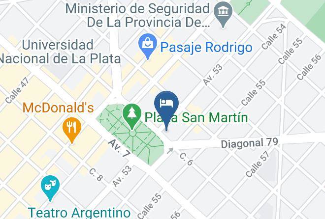 La Plata - Hotel Corregidor Maps