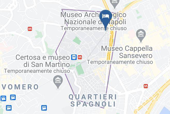 Naples - Correra 241 Hotel Maps