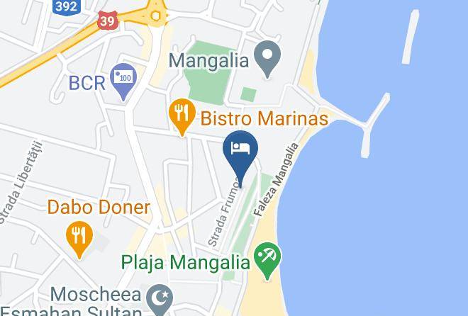 Mangalia - Hotel Corsa Maps