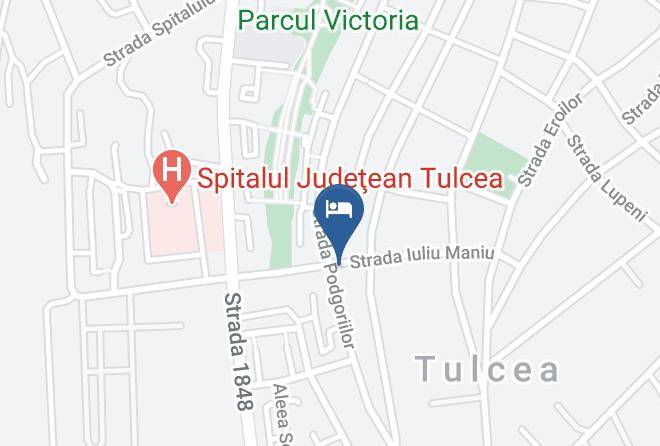 Tulcea - Hotel Corsar Maps