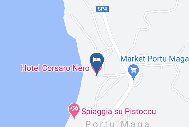 Province Of South Sardinia - Hotel Corsaro Nero Maps