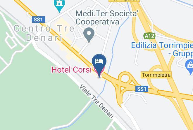 Rome - Hotel Corsi Maps
