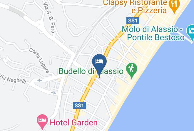 Savona - Hotel Corso Maps