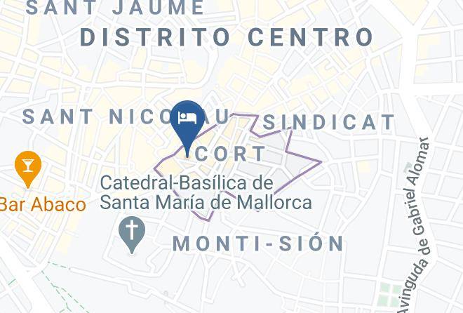Baleares - Hotel Cort Restaurant Cafe Maps