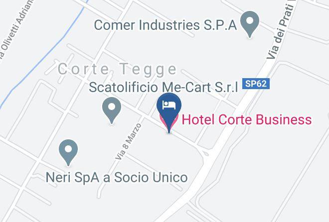 Reggio Emilia - Hotel Corte Business Maps