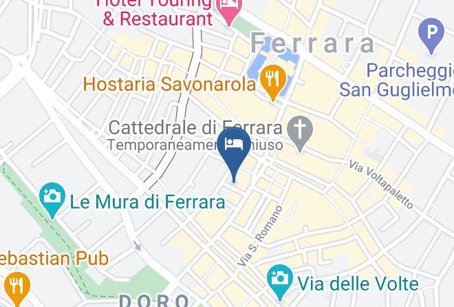 Ferrara - Hotel Corte Estense Maps