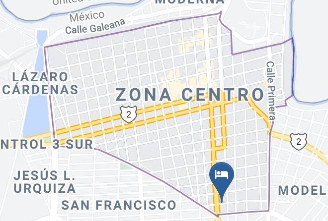 Matamoros Municipality - Hotel Cortes Maps