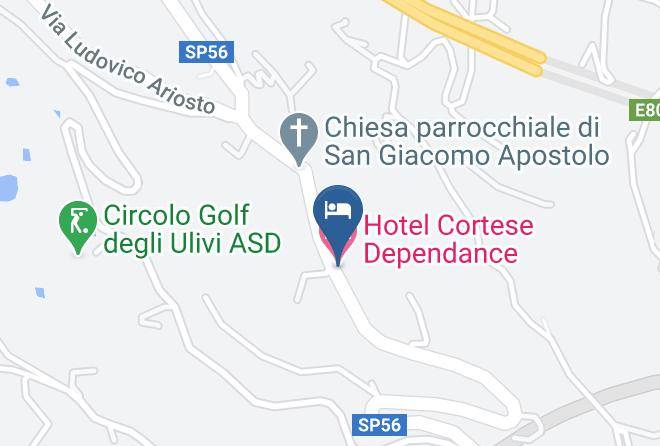 Imperia - Hotel Cortese Dependance Maps