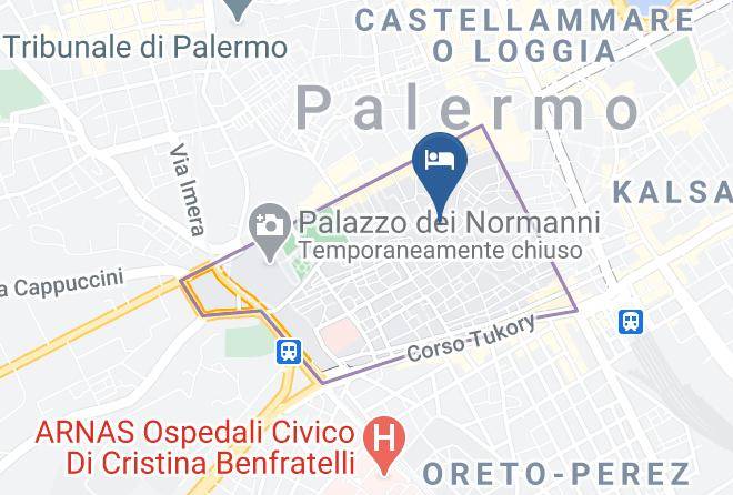 Palermo - Hotel Cortese Maps