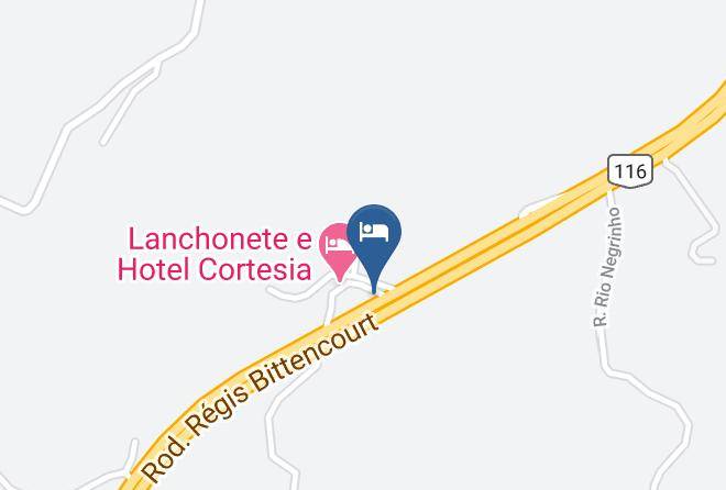 Cajati - Hotel Cortesia Maps