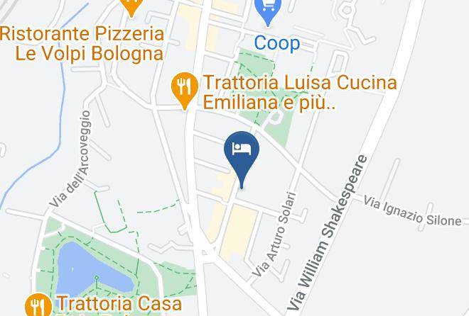 Bologna - Hotel Corticella Maps
