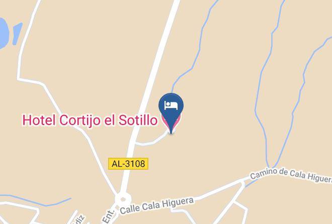 Almeria - Hotel Cortijo El Sotillo Maps