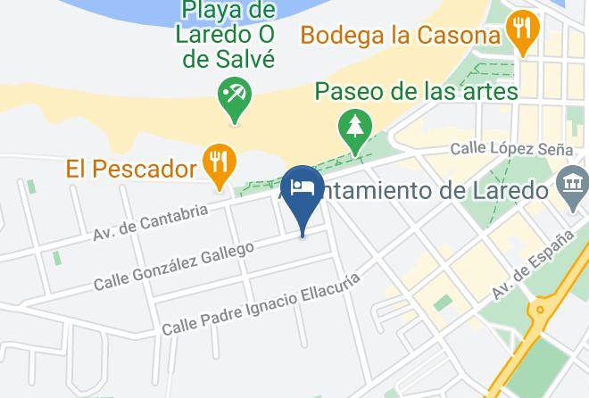 Laredo - Hotel Cortijo Maps