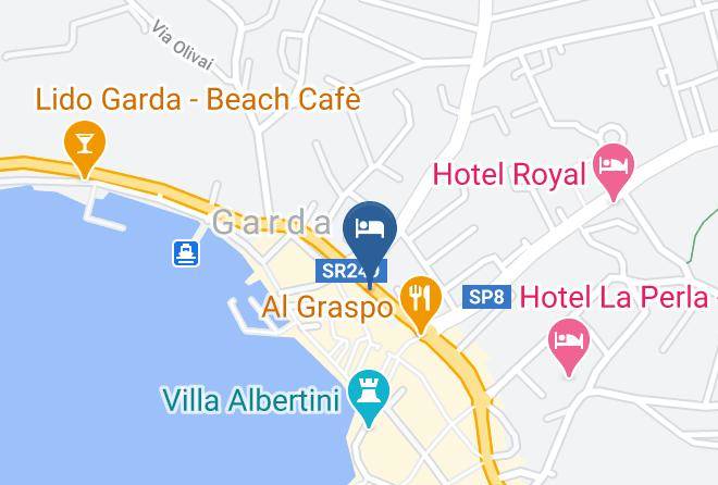 Verona - Hotel Cortina Maps