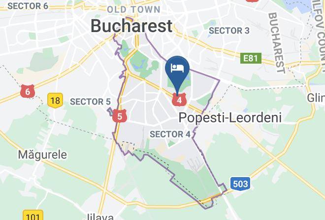 Bucharest - Hotel Corvaris Maps