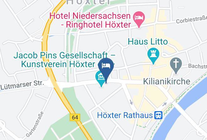 Hoxter - Hotel Corveyer Hof Maps