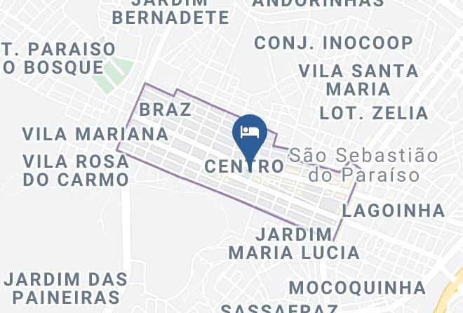 Sao Sebastiao Do Paraiso - Hotel Cosini Maps
