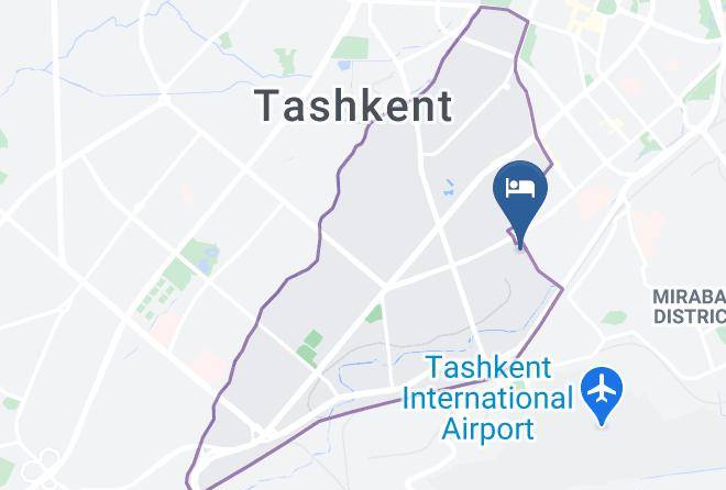 Tashkent - Hotel Cosmo Maps