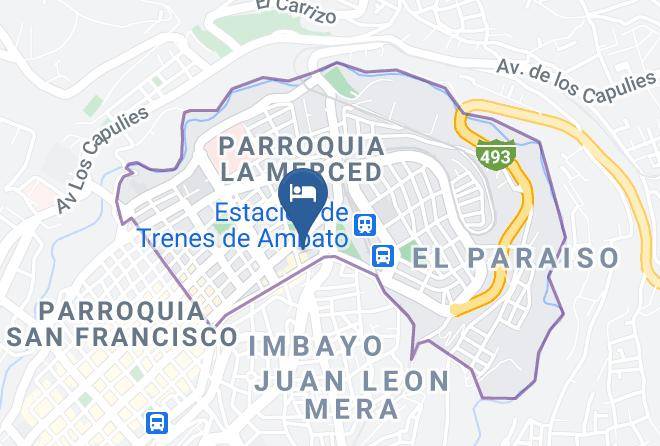 Hotel Cosmopolita Ambato Hotel Confortel Cosmopolita Ambato Map