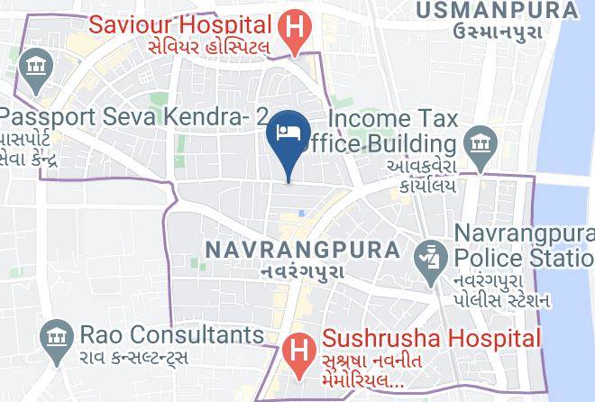 Ahmadabad - Hotel Cosmopolitan Maps