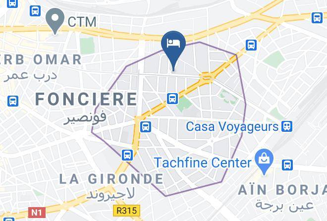 Casablanca - Hotel Cosmos Maps