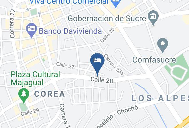 Sincelejo - Hotel Cosmos Sincelejo Maps
