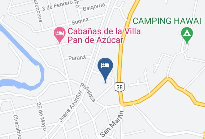 Punilla Department - Hotel Cosquin Maps