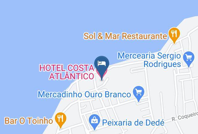 Areia Branca - Hotel Costa Atlantico Maps