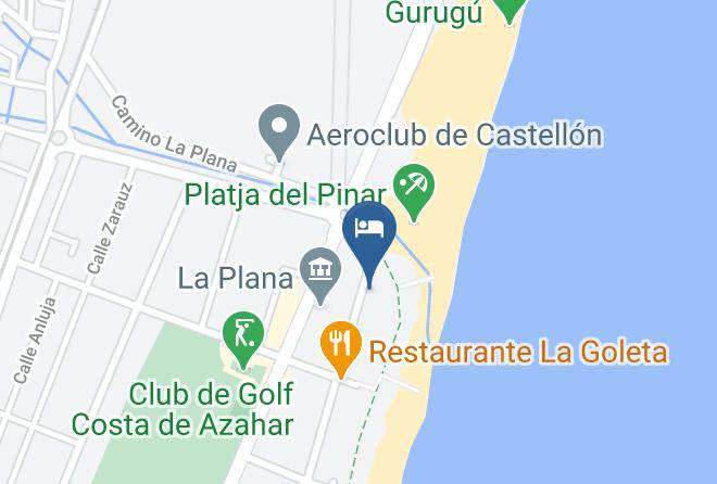 Castellon - Hotel Costa Azahar Maps